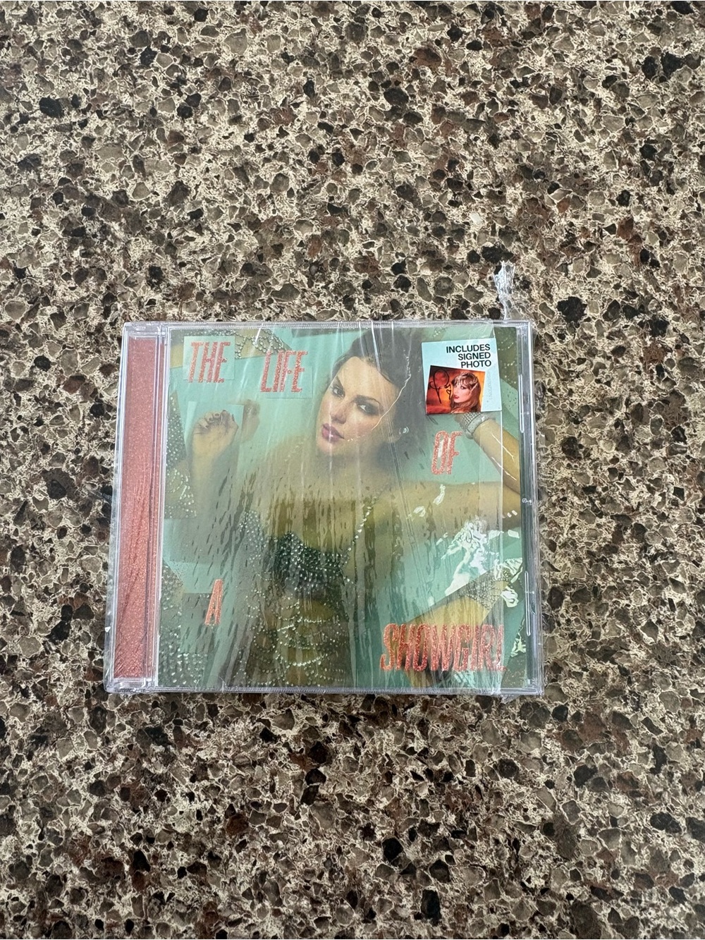 SIGNED Taylor Swift life of a showgirl